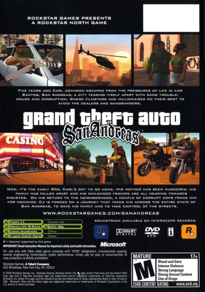 Grand Theft Auto - San Andreas (USA)